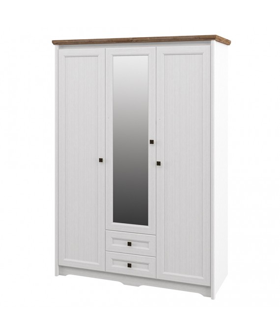 Шкаф с зеркалом для одежды  (Тиволи) МН-035-23
